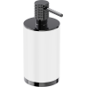 Mexen Triv distributeur de savon à poser, blanc/chrome noir - 70A33059-73W