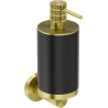 Mexen Triv distributeur de savon, noir/or brossé - 70A33058-55B
