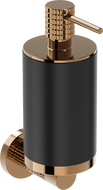 Mexen Triv distributeur de savon, noir/or rose - 70A33058-60B
