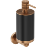 Mexen Triv distributeur de savon, noir/cuivre brossé - 70A33058-65B