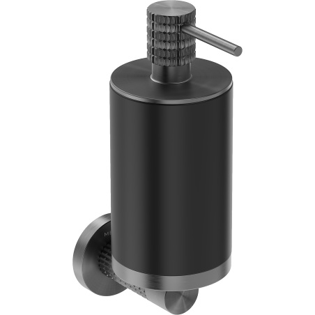 Mexen Triv distributeur de savon, noir/gris canon brossé - 70A33058-66B