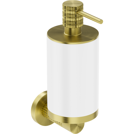 Mexen Triv distributeur de savon, blanc/or brossé - 70A33058-55W