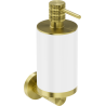 Mexen Triv distributeur de savon, blanc/or brossé - 70A33058-55W