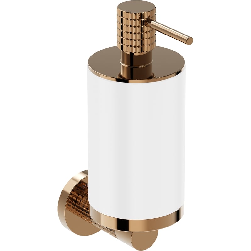 Mexen Triv distributeur de savon, blanc/or rose - 70A33058-60W