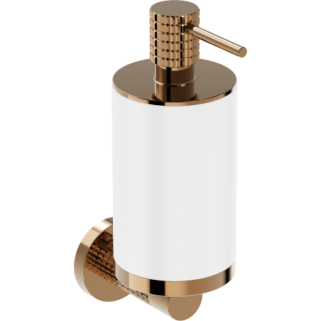Mexen Triv distributeur de savon, blanc/or rose - 70A33058-60W