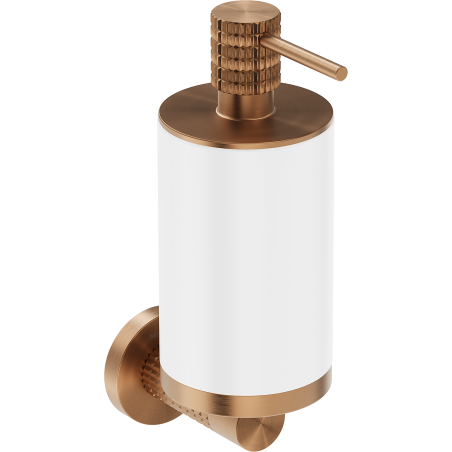 Mexen Triv distributeur de savon, blanc/cuivre brossé - 70A33058-65W
