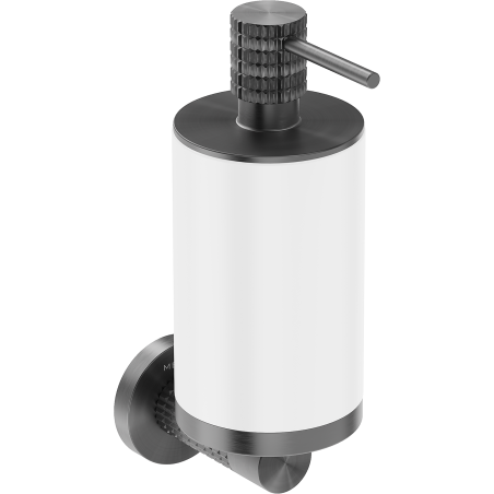 Mexen Triv distributeur de savon, blanc/gris canon brossé - 70A33058-66W