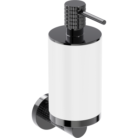 Mexen Triv distributeur de savon, blanc/chrome noir - 70A33058-73W