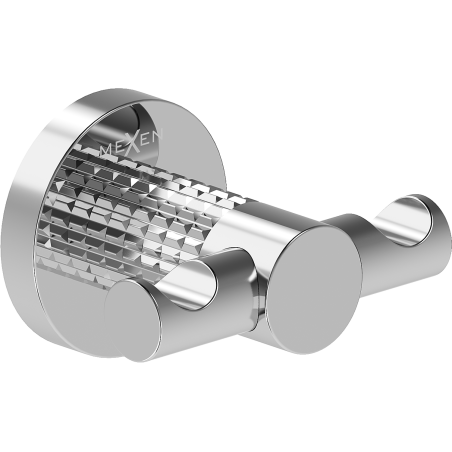 Mexen Triv crochet double pour serviette, chrome - 70A33012-00