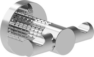 Mexen Triv crochet double pour serviette, chrome - 70A33012-00