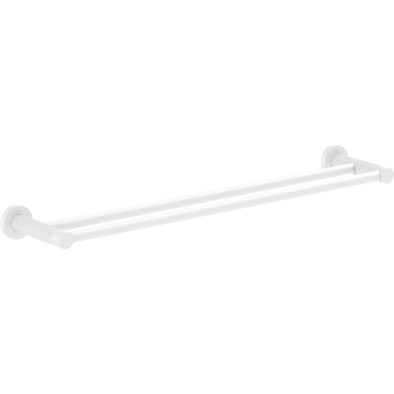 Mexen Triv porte-serviette double, blanc - 70A33047-20