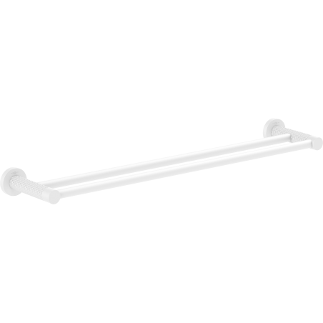 Mexen Triv porte-serviette double, blanc - 70A33047-20