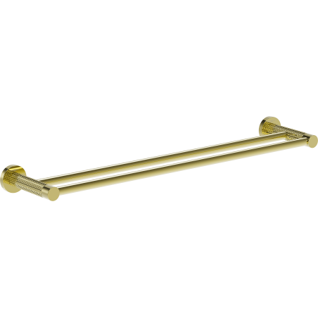 Mexen Triv support double pour serviettes, doré - 70A33047-50