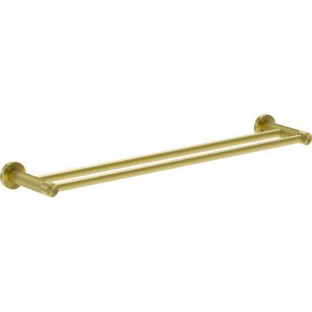 Mexen Triv porte-serviettes double, or brossé - 70A33047-55