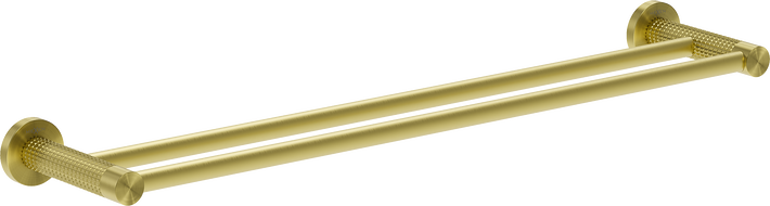 Mexen Triv porte-serviettes double, or brossé - 70A33047-55