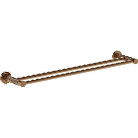 Mexen Triv double porte-serviettes, or rose - 70A33047-60