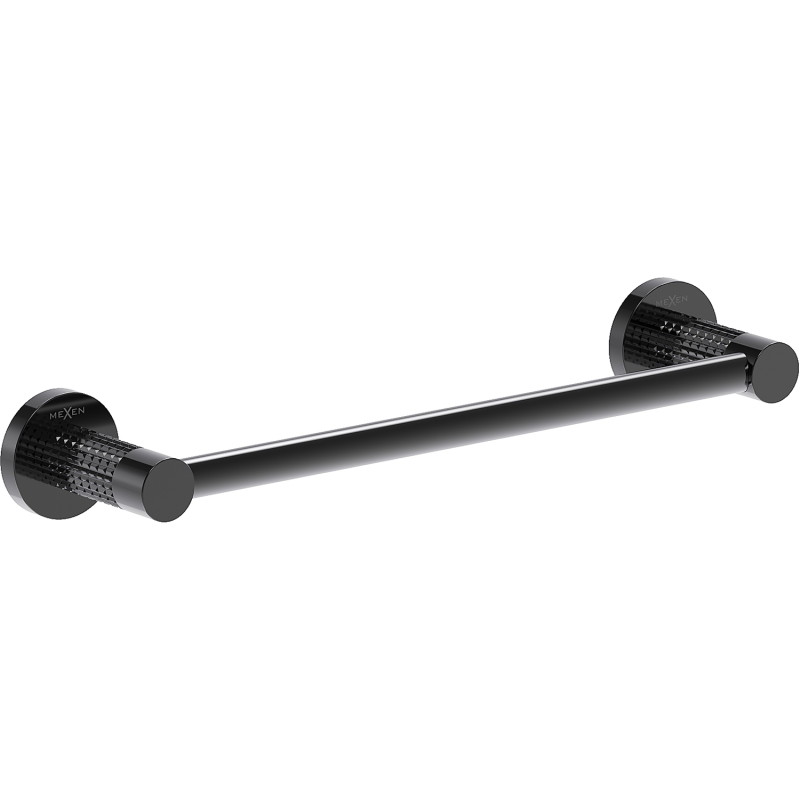 Mexen Triv porte-serviettes, chrome noir - 70A33041-73