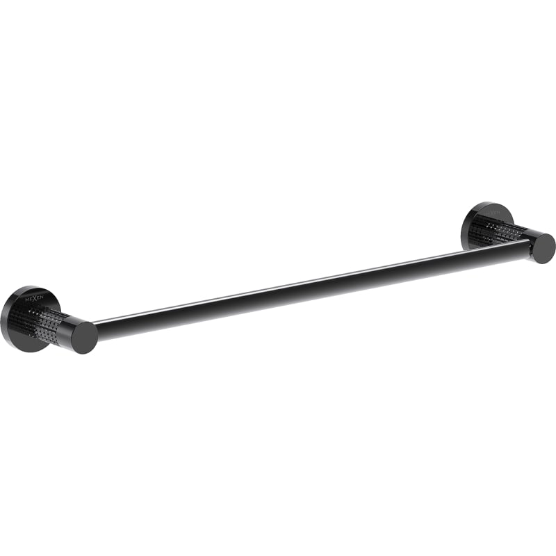 Mexen Triv porte-serviettes, chrome noir - 70A33043-73
