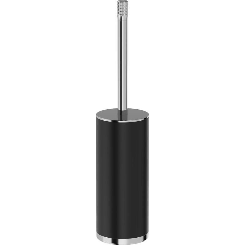 Mexen Triv brosse de toilette sur pied, noir/chrome - 70A33073-00B