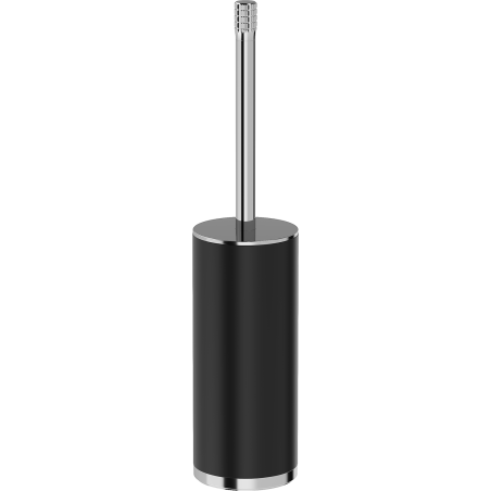 Mexen Triv brosse de toilette sur pied, noir/chrome - 70A33073-00B