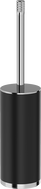 Mexen Triv brosse de toilette sur pied, noir/chrome - 70A33073-00B