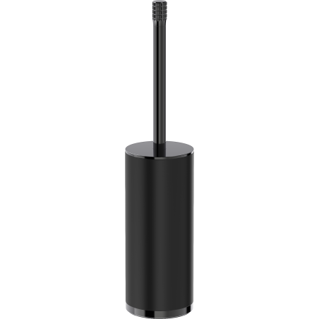 Mexen Triv brosse de toilette sur pied, noir/chrome noir - 70A33073-73B