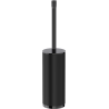 Mexen Triv brosse de toilette sur pied, noir/chrome noir - 70A33073-73B