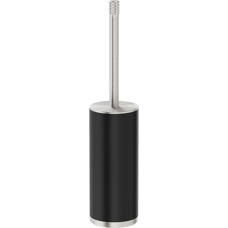 Mexen Triv brosse de toilette sur pied, noir/nikel brossé - 70A33073-97B
