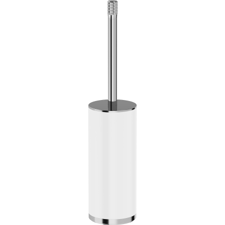 Mexen Triv brosse de toilette sur pied, blanc/chrome - 70A33073-00W