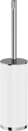 Mexen Triv brosse de toilette sur pied, blanc/chrome - 70A33073-00W