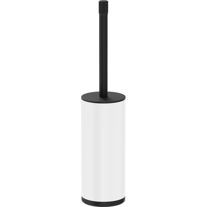Mexen Triv brosse de toilette sur pied, blanche/noire - 70A33073-70W