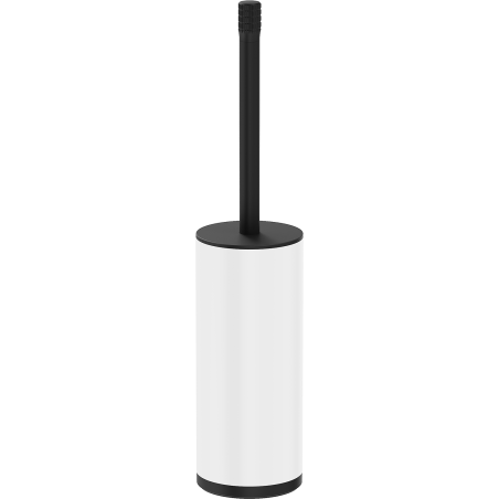 Mexen Triv brosse de toilette sur pied, blanche/noire - 70A33073-70W