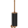 Mexen Triv brosse de toilette, noir/cuivre brossé - 70A33071-65B