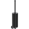 Mexen Triv brosse de toilette, noir/chrome noir - 70A33071-73B
