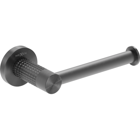 Mexen Triv porte-papier hygiénique, gris fusil brossé - 70A33025-66