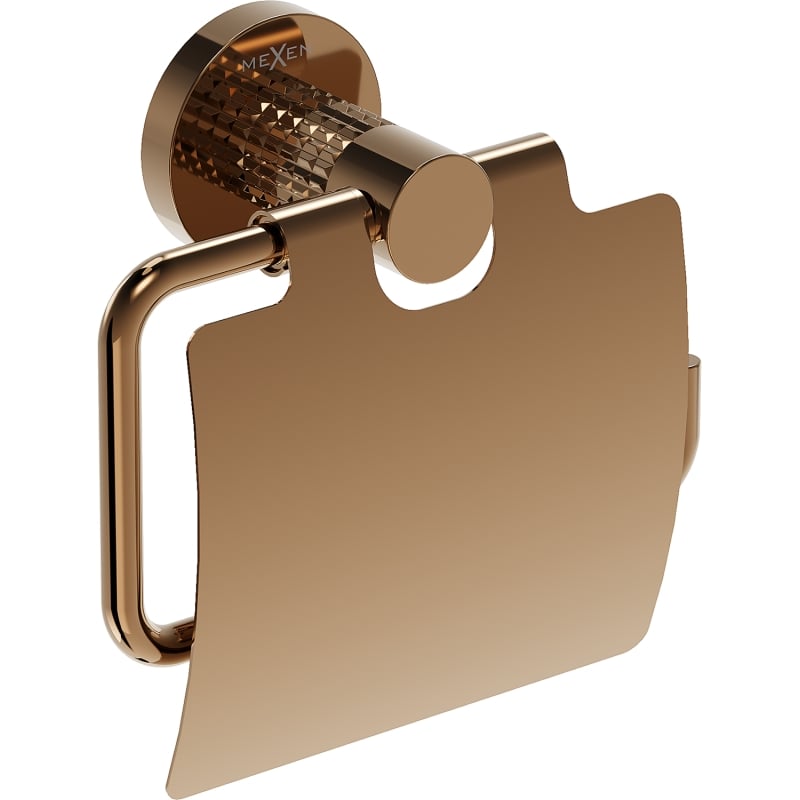 Mexen Triv support de papier toilette, or rose - 70A33021-60