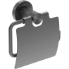 Mexen Triv porte-papier hygiénique, gris pistolet brossé - 70A33021-66
