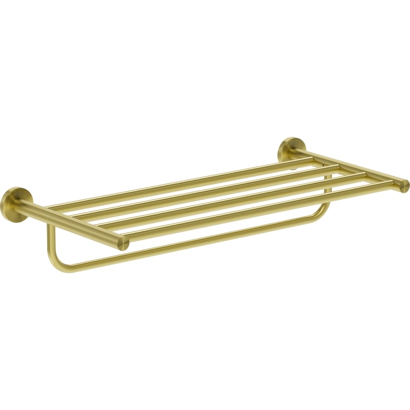 Mexen Ovio étagère pour serviette, or brossé - 70A19581-55