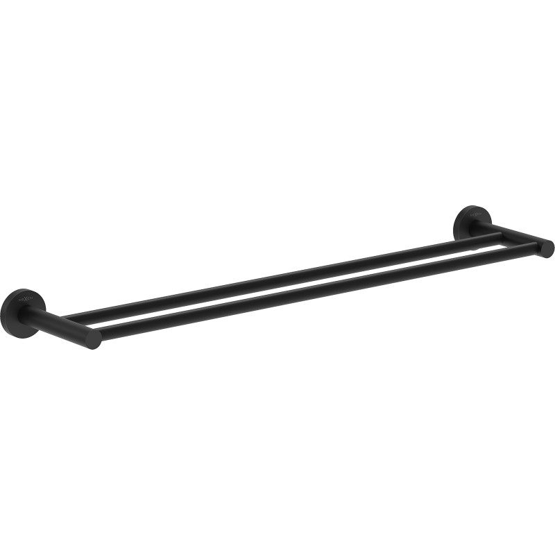 Mexen Ovio double porte-serviettes noir - 70A19547-70
