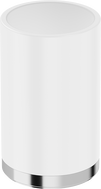Mexen Triv porte-brosse à dents debout, blanc/chrome - 70A33053-00W