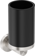Mexen Triv gobelet pour brosse à dents, noir/nickel brossé - 70A33051-97B