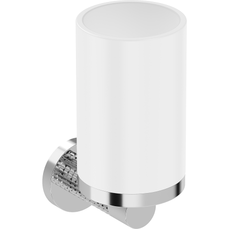 Mexen Triv gobelet pour brosses à dents, blanc/chrome - 70A33051-00W
