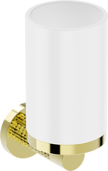 Mexen Triv porte-brosses à dents, blanc/or - 70A33051-50W