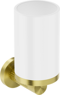 Mexen Triv gobelet pour brosse à dents, blanc/or brossé - 70A33051-55W