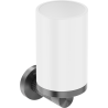 Mexen Triv porte-brosse à dents, blanc/gris canon brossé - 70A33051-66W