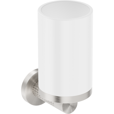 Mexen Triv gobelet pour brosses à dents, blanc/nikel brossé - 70A33051-97W