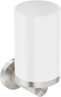 Mexen Triv gobelet pour brosses à dents, blanc/nikel brossé - 70A33051-97W
