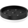 Mexen Triv porte-savon sur pied, noir/blanc - 70A33057-20B