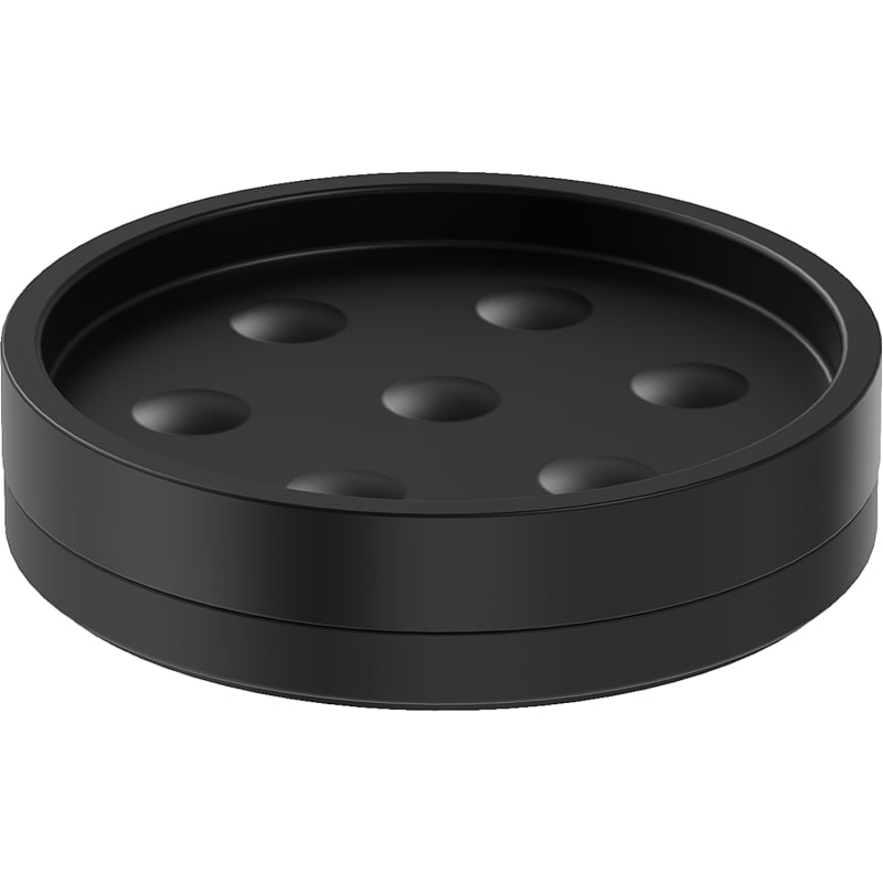 Mexen Triv porte-savon sur pied, noir - 70A33057-70B