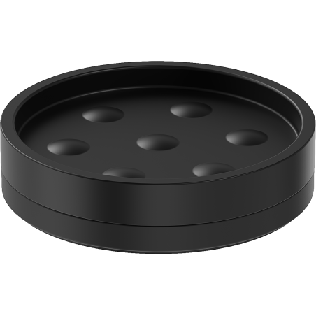Mexen Triv porte-savon sur pied, noir - 70A33057-70B
